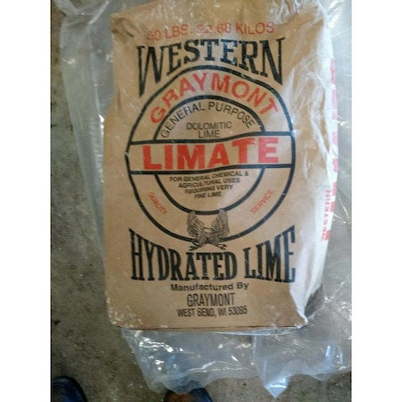 Western Lime 50 lbs Type S Hydrated Dolamite Limate 3382